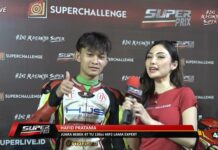Superchallenge Superprix 2025 : Hafid Pratama Tampil Perkasa di Race Bebek 4T TU 130cc Expert