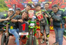FAENZO 28 Racing Family Dominasi Kelas Bebek 2T 125cc U23, Chessy Melandri Posisi 1, Aldy Musfiq Posisi 5
