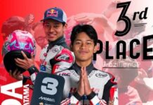 Hasil Moto3 Brasil 2026 : Veda Ega Pratama Tak Terhentikan, Rebut Podium 3