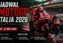 MotoGP Italia 2026 Segera Dimulai, Ini Jadwal Lengkap Mugello 29–31 Mei