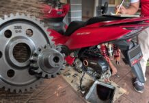 Tim Penguji TRAstar Lakukan Uji Kualitas Gear Rasio Untuk Berbagai Tipe Motor Matik