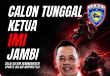 Fix!! Haji Mawan Dragon Jadi Calon Tunggal Ketua IMI Pengprov Jambi