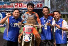 Debut di Thailand Langsung Podium! Aldo Bilkis Bikin SFN 969 MX Team Makin Serius Tatap FMSCT Full Series