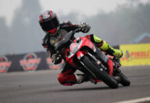 Rendi Oding Rebut Kemenangan Kelas Bebek 2-Tak 125 cc Open Sumatera Cup Prix Putaran 3